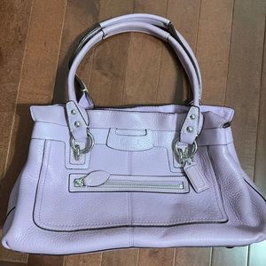 Coach leather purse